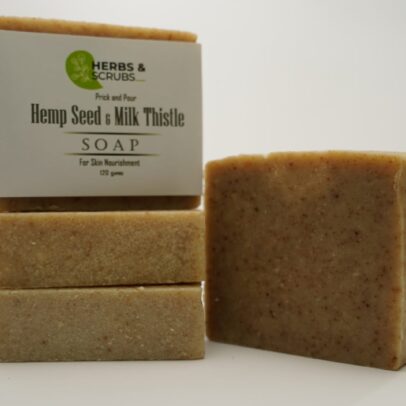Hemp Seed & Milk Thistle Soap For Skin Nourishment 120 gram