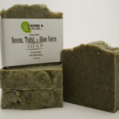 Neem, Tulsi & Aloe Vera For Anti Acne and Inflammatory 120 gram