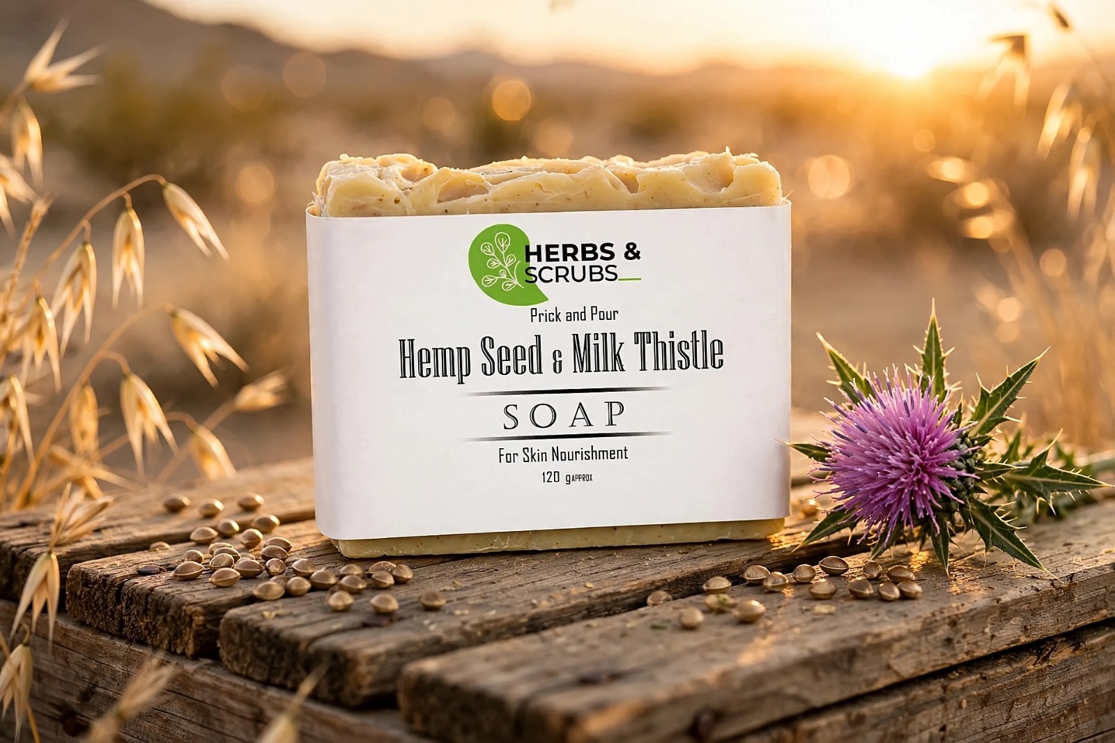 Hemp Seed & Milk Thistle Soap - Image 4