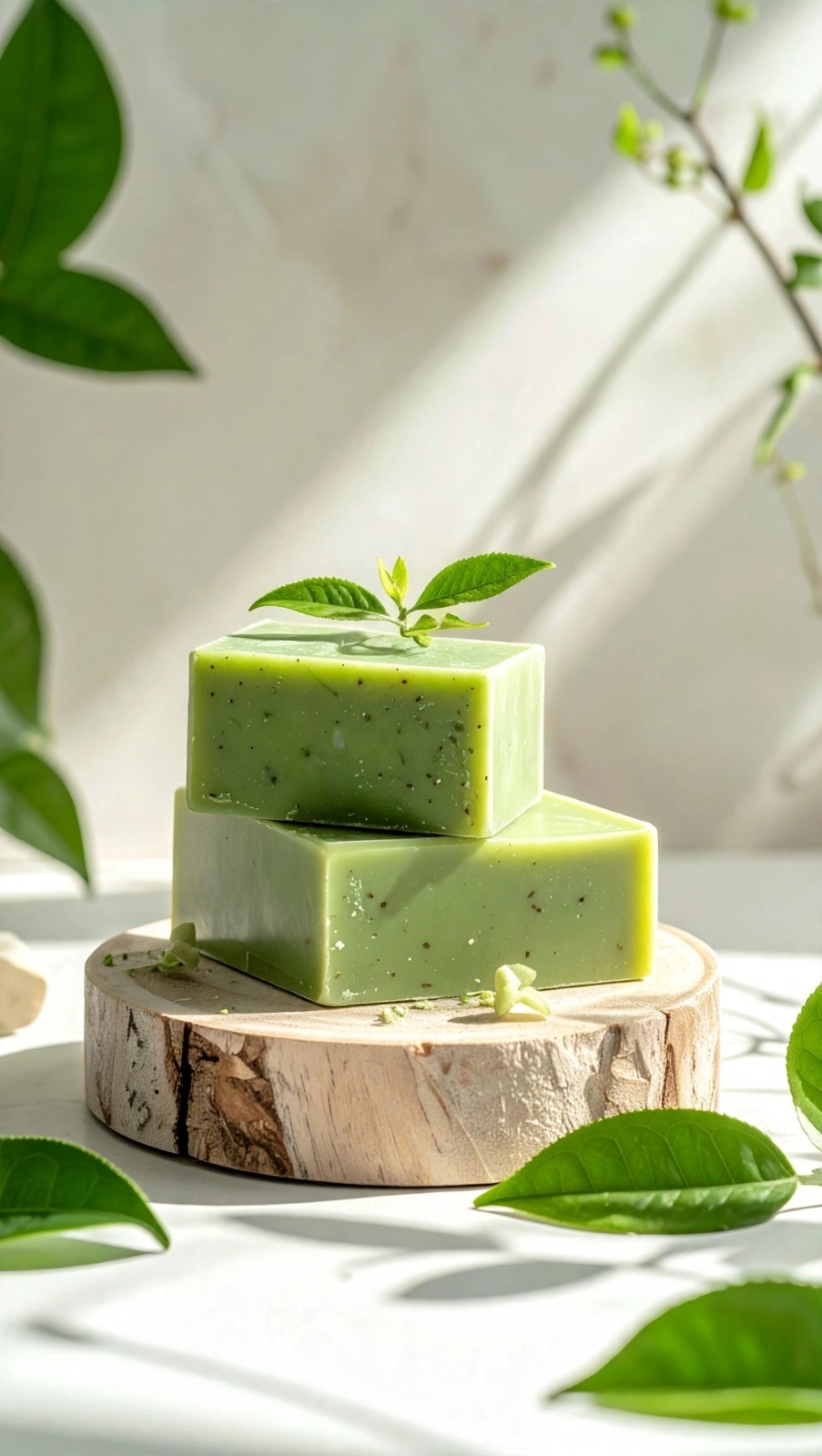 Neem Tulsi & Aloe Vera Soap - Image 2